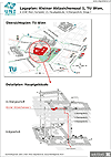 Lageplan zu lecture-room Kleiner Aktzeichensaal - Vienna University of Technology - GIF klein 72 DPI