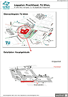 Lageplan zu lecture-room Prechtl-Saal - Vienna University of Technology - GIF klein 72 DPI